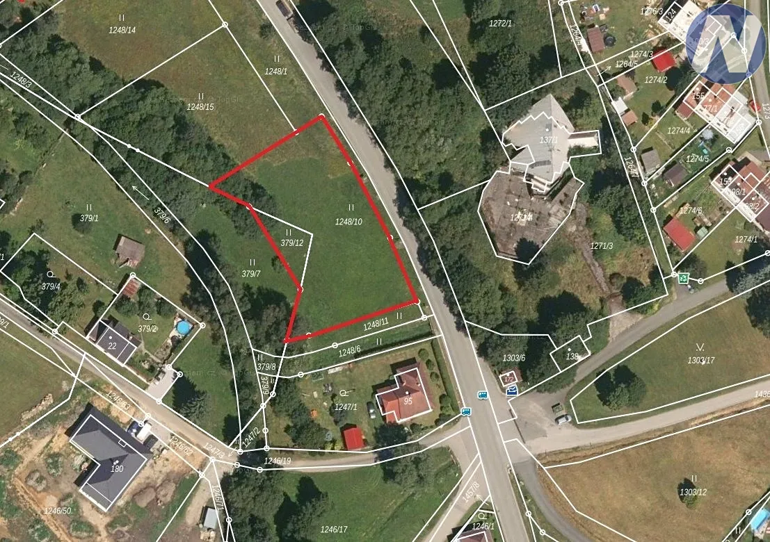 Prodej stavebního pozemku 1704 m²
